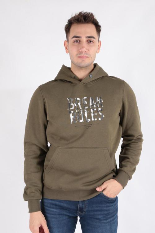 5177 Erkek 3 İplik Sweatshirt