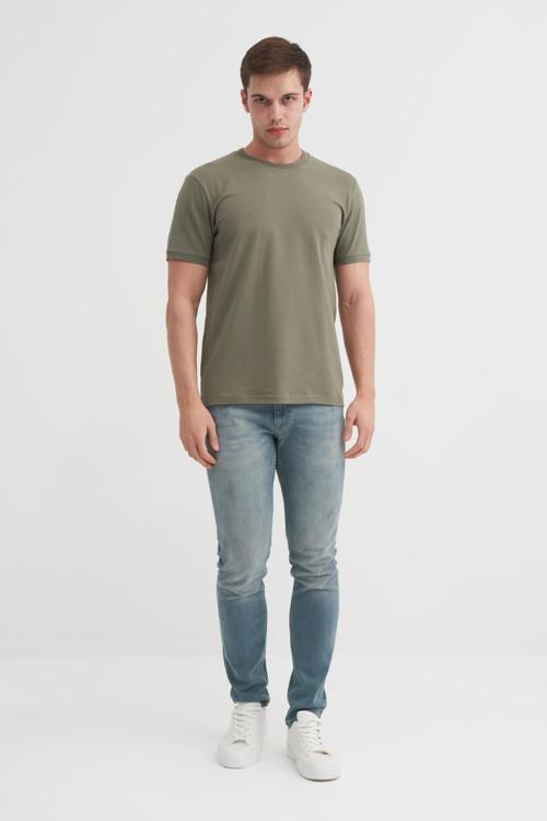 4620 Bisiklet Yaka T-Shirt