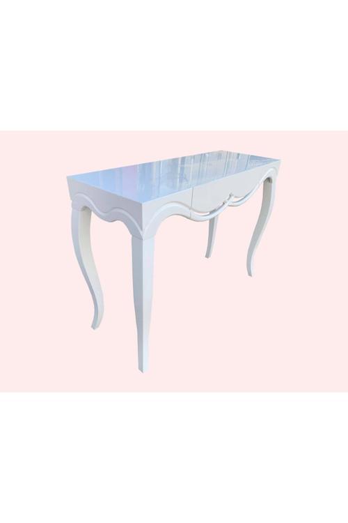 110 Cm Dekuppe Dresuar Lake Beyaz-Tamamı Ahşap