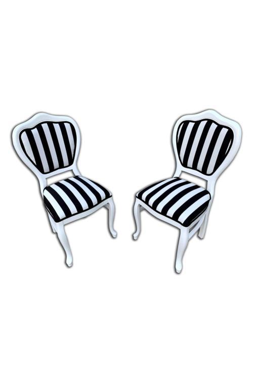 2 Adet Kontra Lükens Ayaklı Ahşap Sandalye - Zebra Kumaş + Beyaz Ayak(Cafe&Restaurant&Mutfak&Salon)