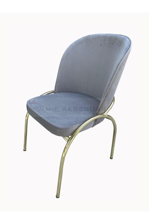 Lotus Metal Gold Kaplamalı Mutfak&Cafe&Salon Sandalye