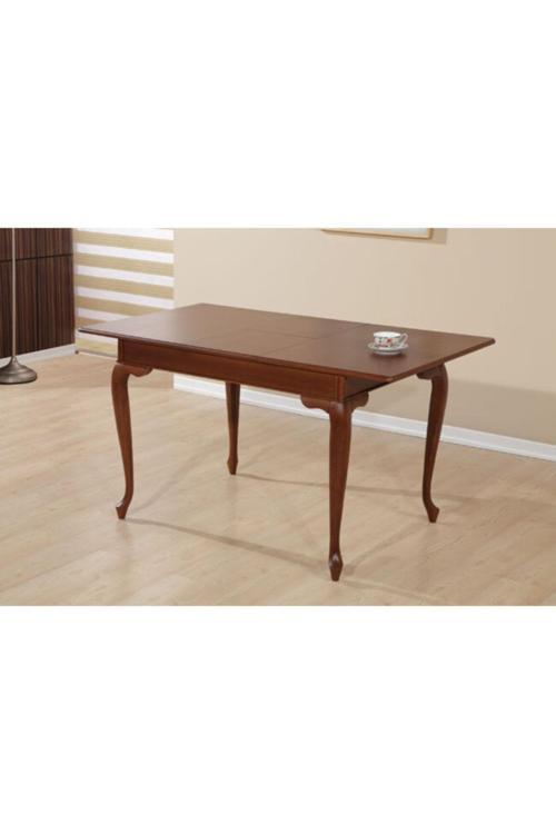 Lükens Masa 80 X 120 Ahşap Ceviz Renkte Açılır