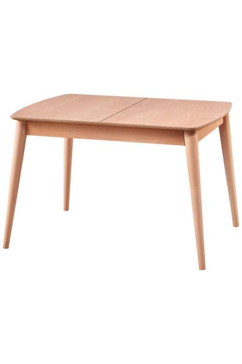 Retro Konik Oval Köşeli Masa 80X120 Açılır Kapanır Ahşap
