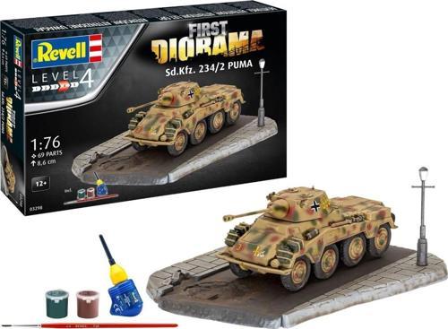Ordu Sd.Kfz. 234/2 Puma Diorama Model Kit 3298