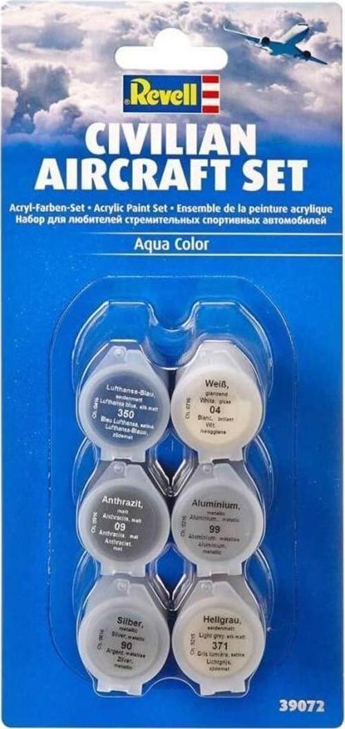 Sivil Uçak Boya Seti (Blisterli) 39072