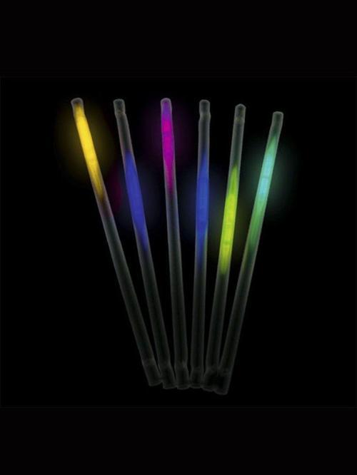 Karanlıkta Parlayan Glow Fosforlu Pipet 3 Renk 3 Adet