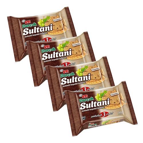 Burçak Sultani 3'lü 369 Gr x 4 Adet