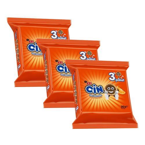 Cin Lokmalık 3 lü 342 gr x 3 Paket