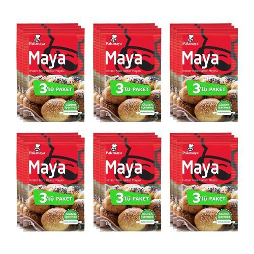 Instant Maya 3'lü 30 Gr x 6 Adet