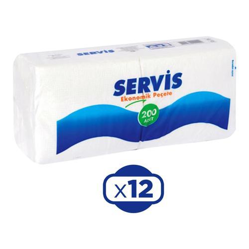 Peçete 200 lü Ekonomik x 12 Adet