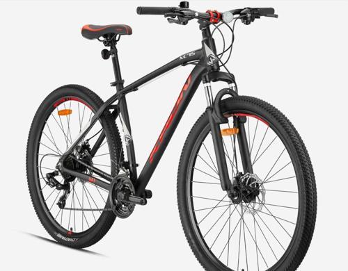 XC 75 26" Jant Mekanik Disk 14 Kadro 21 Vites MD Dağ Bisikleti Mat Siyah Kırmızı