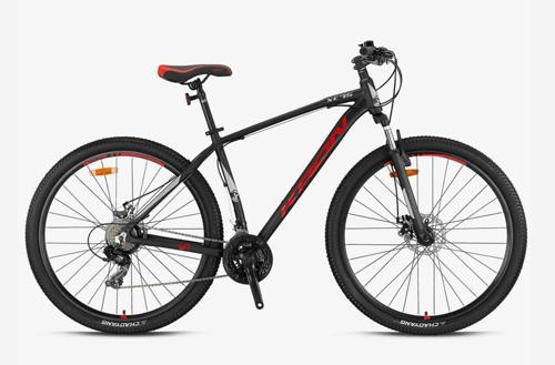 XC 75 27.5" Jant Mekanik Disk 21 Vites Dağ Bisikleti 18 Kadro Siyah Kırmızı