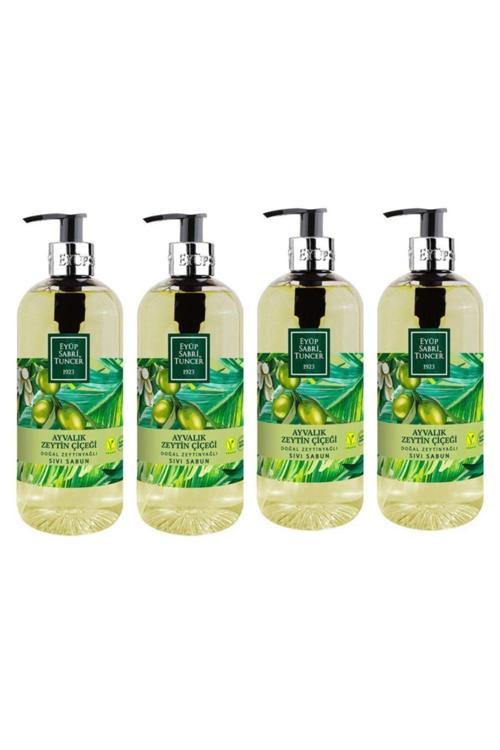 Ayvalık Zeytin Çiçeği Sıvı Sabun 500 ml - 4 Adet