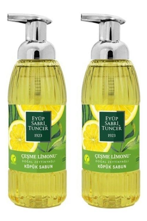Zeytinyağlı Çeşme Limon Köpük Sabun 500ml X 2 Adet