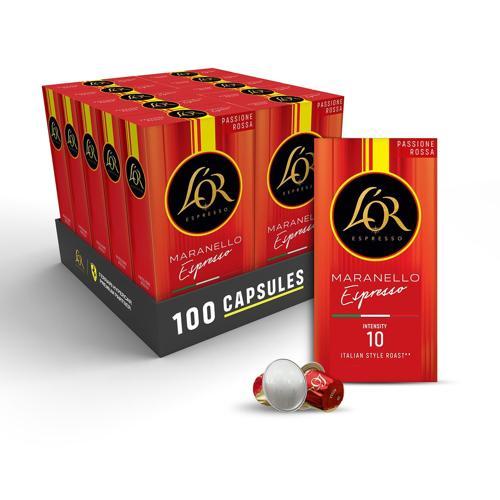 Maranello Espresso Nespresso Uyumlu Alüminyum Kapsül Kahve 100 Kapsül