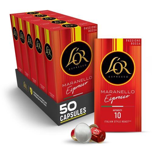 Maranello Espresso Nespresso Uyumlu Alüminyum Kapsül Kahve 50 Kapsül
