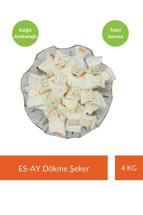 Şeker Tekli Sarma Küp Şeker 4 kg (Kağıtlı)