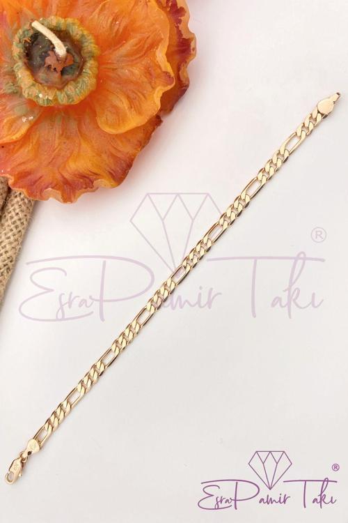 Gold Rose Renk Çelik Bileklik