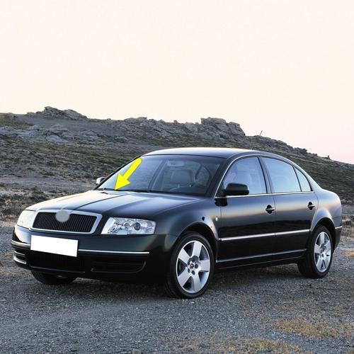 Skoda Superb 2002-2005 Ön Cam Sağ Yolcu Yön Silecek Kolu 3B1955410C