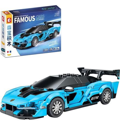 Famous Cars Senna 237 Parça Yapı Blokları LEGO ile Uyumlu (714006)