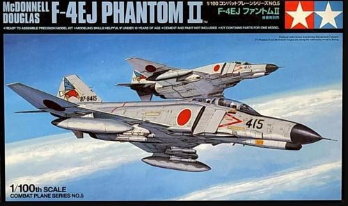 Tamiya 1:100 McDonnell Douglas F-4EJ Plastic Model Kit