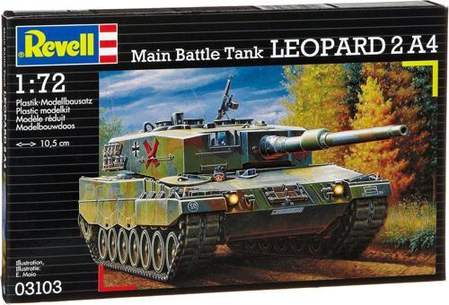 Main Battle Tank Leopard 2A4 Tank Model Yapım Kiti