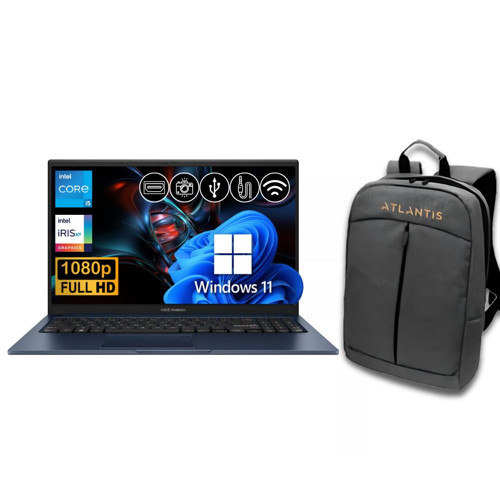 Vivobook 15 i5-1334U 16GB 256 GB M.2 SSD X1504VA-NJ2405 ATL86 15.6" W11Pro Notebook +Çanta