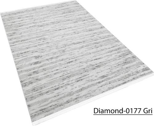 Decoser Diamond Koleksiyonu Dokuma Halı DH0177 Gri