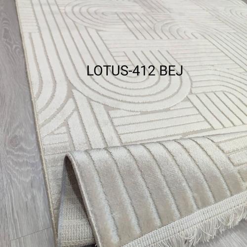 Decoser Lotus Koleksiyonu Dokuma Halı DH412 Bej