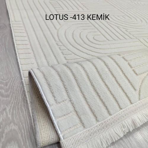 Decoser Lotus Koleksiyonu Dokuma Halı DH413 Kemik