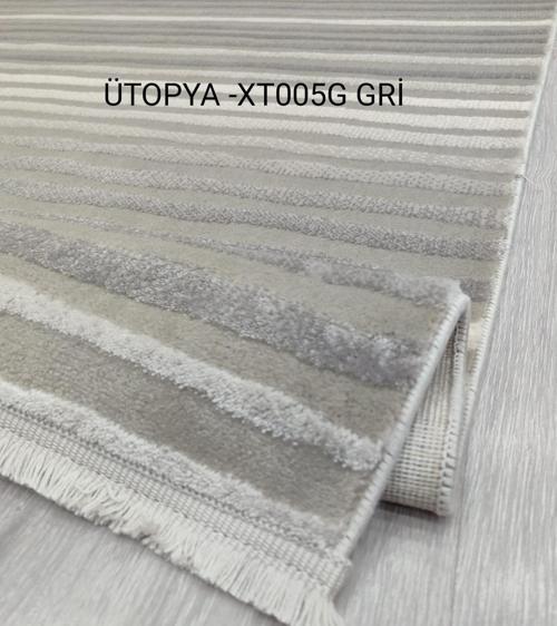 Decoser Ütopya Koleksiyonu Dokuma Halı DH005G Gri