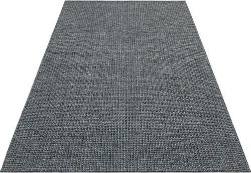 Eko Brooklyn Hasır Görünümlü Kaymaz Dokuma Modern Kilim BRK01 Antrasit