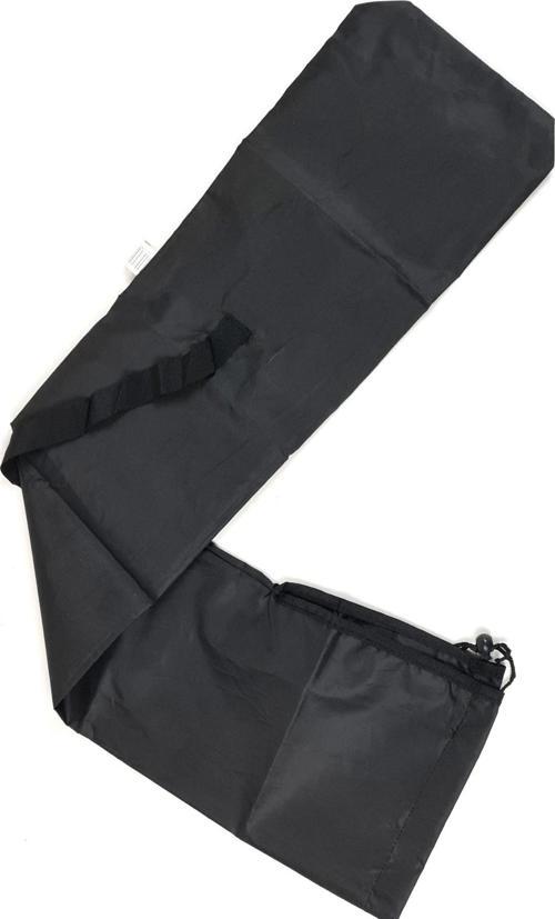 Askılı Kamp Sandalyesi Kılıfı Biye İle Güçlendirilmiş Polyester Kılıf 92cm Siyah HA131R