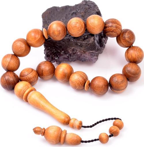 Akasya Ağacı Bilek Boy Tesbih - 14 mm Efe Tesbihi