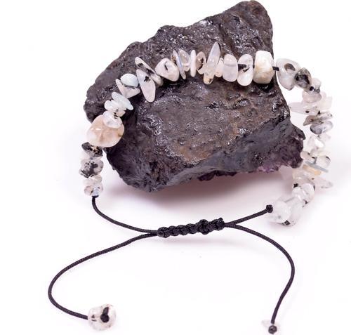 Ay Taşı Bileklik - Ayarlamalı Kırık Taş Bileklik