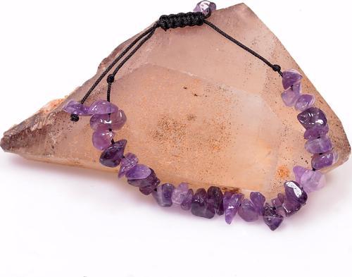 Ametist Taşı Bileklik - Ayarlamalı