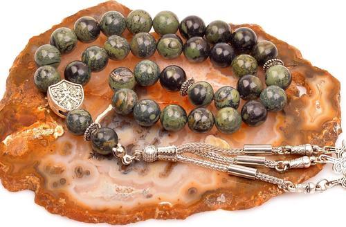 Kanbaba Jasper Taşı Tesbih (10 mm)