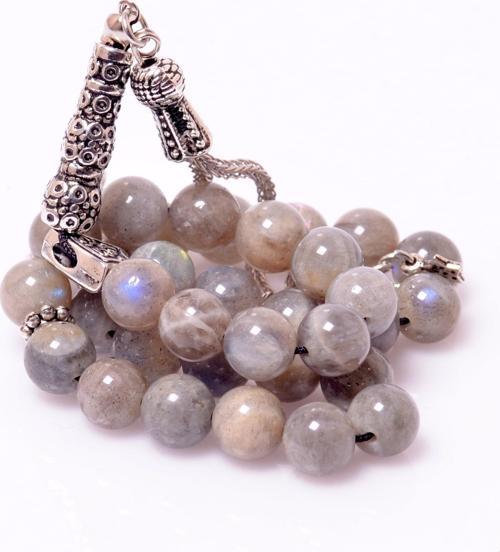 Labradorit Taşı Tesbih ( 8 mm )