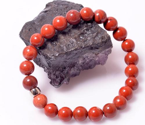 Kırmızı Jasper Taşı Bileklik - 8 mm