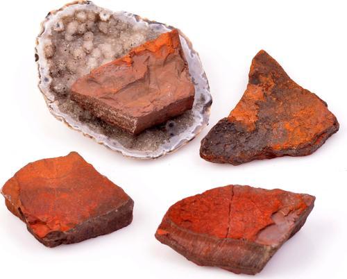 Kırmızı Kaplan Gözü Taşı Ham Kütle