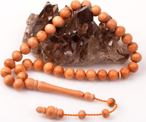 Kokulu Ardıç Ağacı Tesbih - 9,5 mm