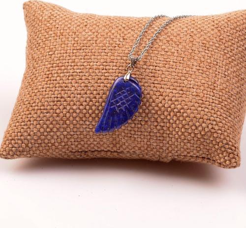 Lapis Lazuli Taşı Kanat Kolye