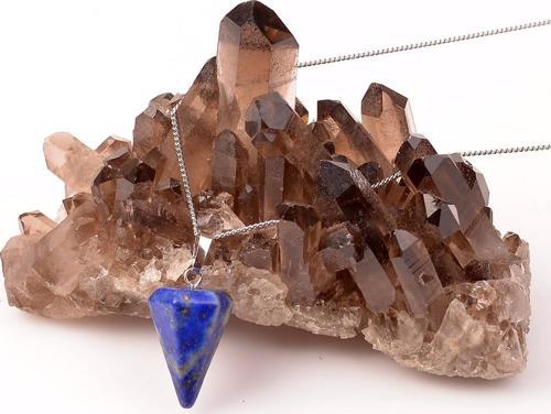 Lapis Lazuli Taşı Koni Kolye