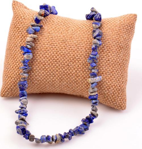 Lapis Lazuli Taşı Şekilsiz Kolye