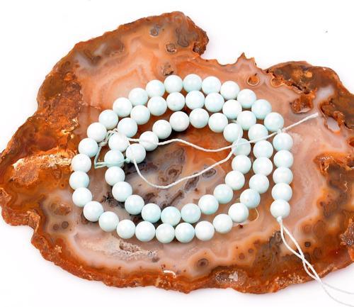 Larimar Taşı Dizi - 6 mm
