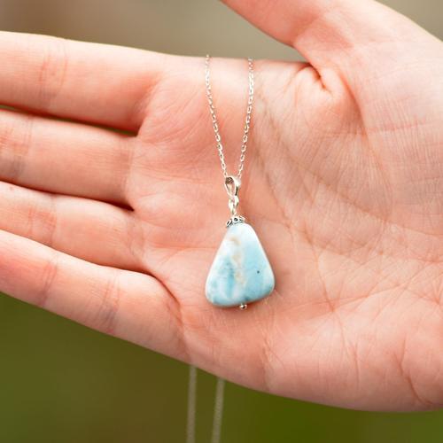 Larimar Taşı Kolye