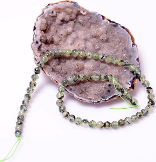 Prehnite Taşı Dizi - 6 mm