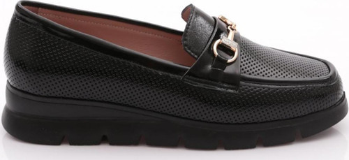6095-1 Kadin Aksesuarli Loafer Ayakkabi