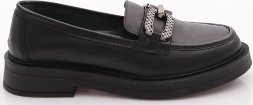 9002 Kadin Düz Taban Loafer Ayakkabi