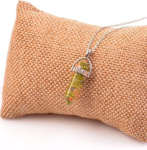 Unakit Taşı Kazık Kolye